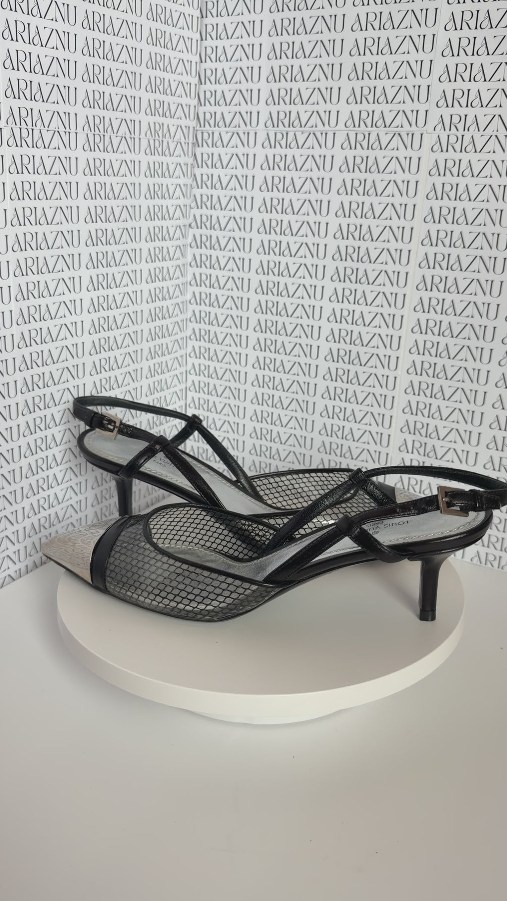 Louis Vuitton Urban Twist Slingback Pumps – Size 35