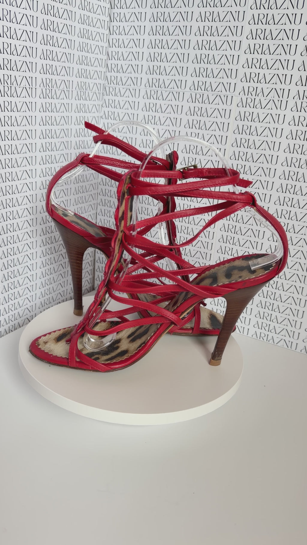 Roberto Cavalli Spring/Summer 2005 Runway Sandal Heels – Size 37
